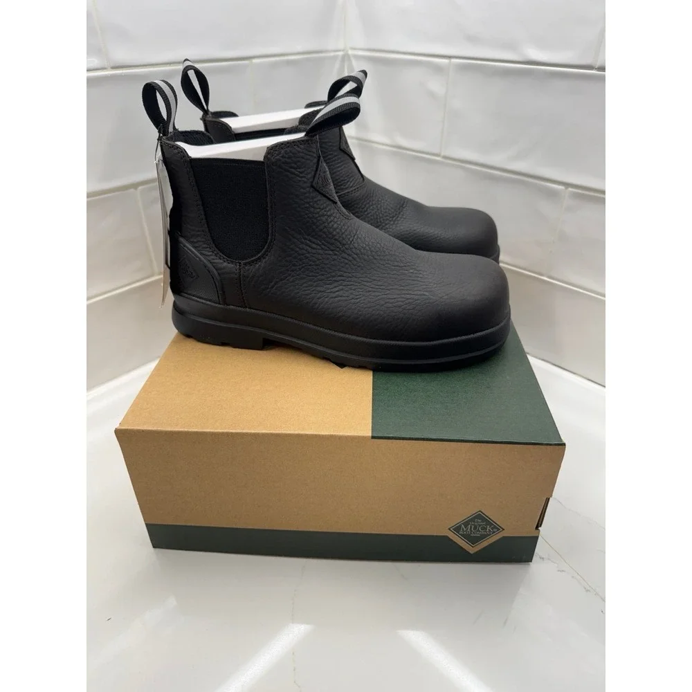 MUCK‎ MEN'S CHORE FARM LEATHER CHELSEA BOOT men's 7.5